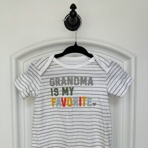 Carter's Grandma is My Favorite Striped Bodysuit - 9m